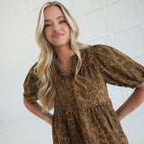 Jameson Printed Top - Camel