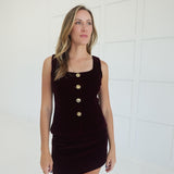 Passionate For Velvet Set - Redwood
