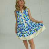 Miss Hospitality Mini Dress - Blue