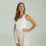Balloon Shorty Girl Short - Khaki