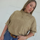 Hometowns in Fall Top - Taupe