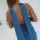 Anastasia Maxi Dress - Blue