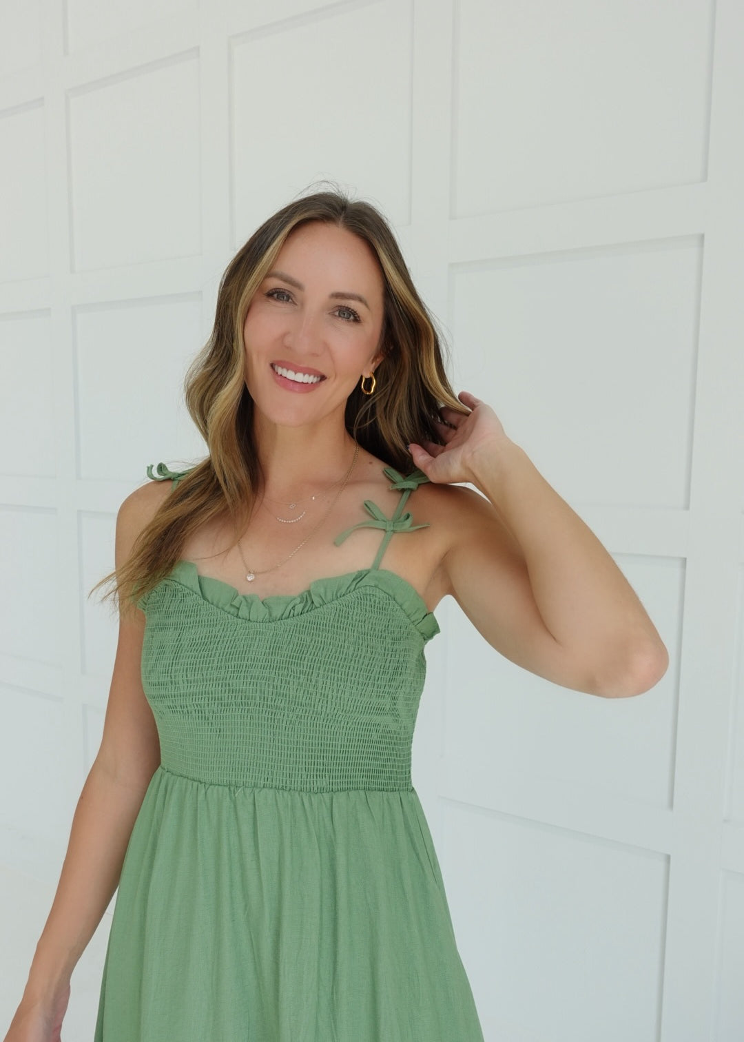 Cutting Ties Midi Dress