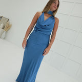 Anastasia Maxi Dress - Blue