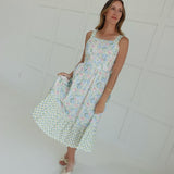 Mulberry Floral Print Dress