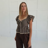 Bethanne Gingham Top