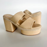 Graham Platform Heel - Natural - Matisse
