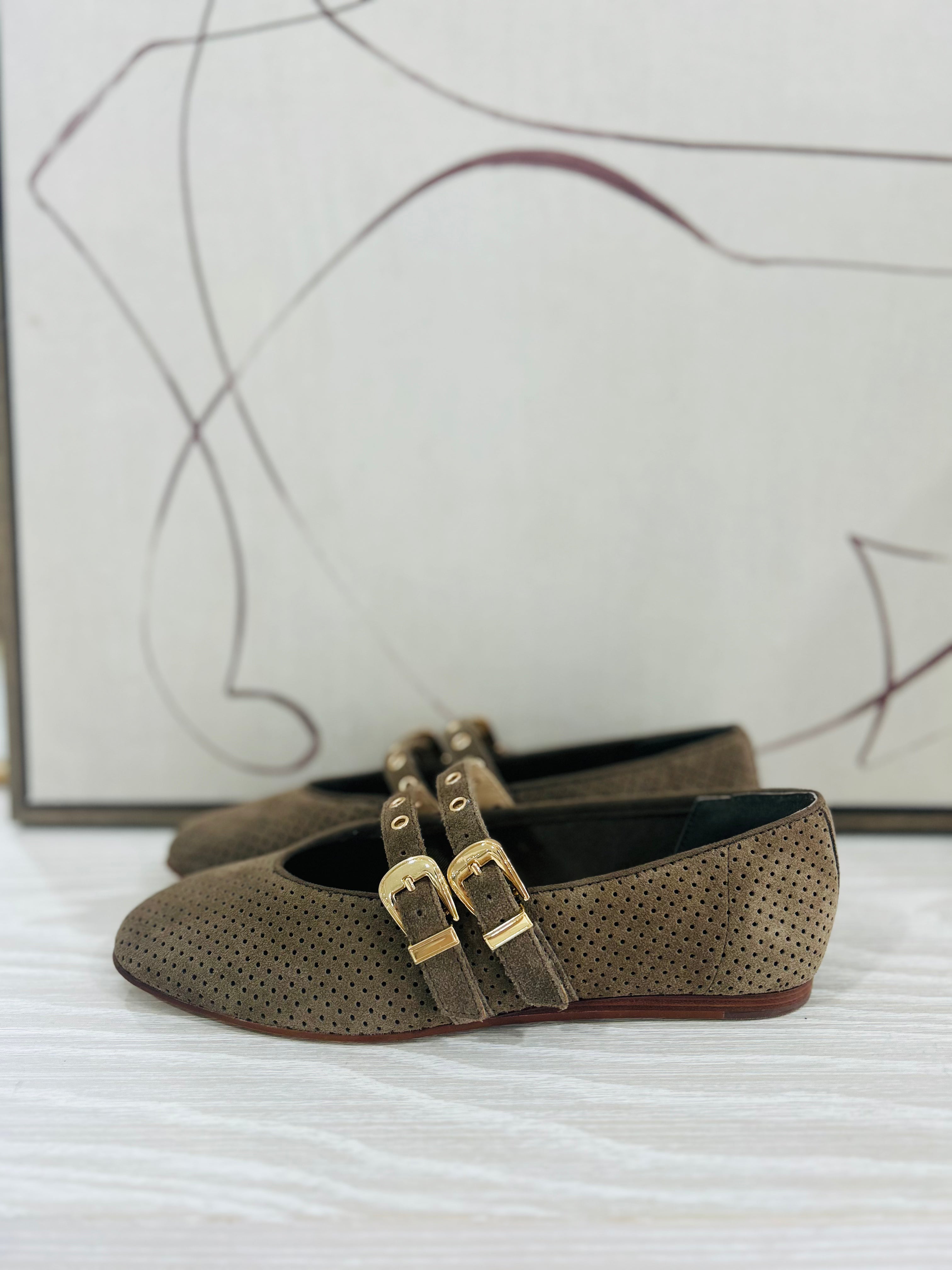 Baylee Grommet Ballet Flats - Dolce Vita