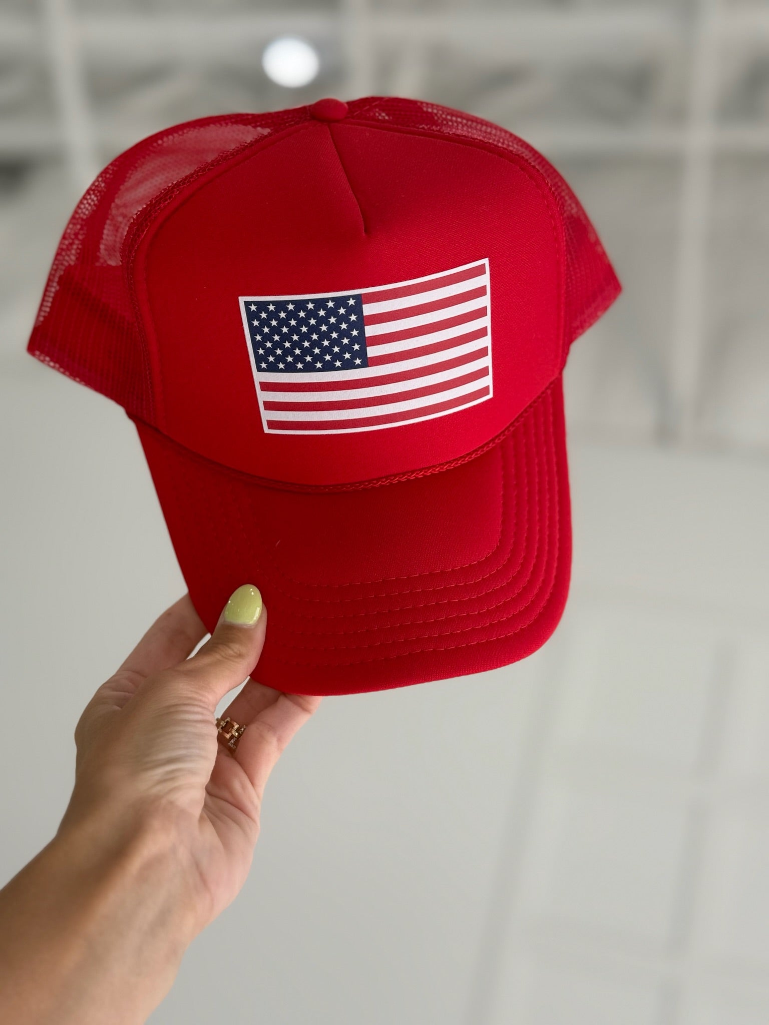 Flag Foam Trucker - Red