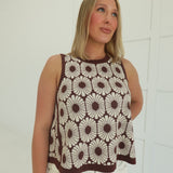 Mind Games Top - Brown