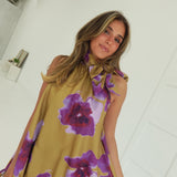 Marigold Mini Dress- Mustard