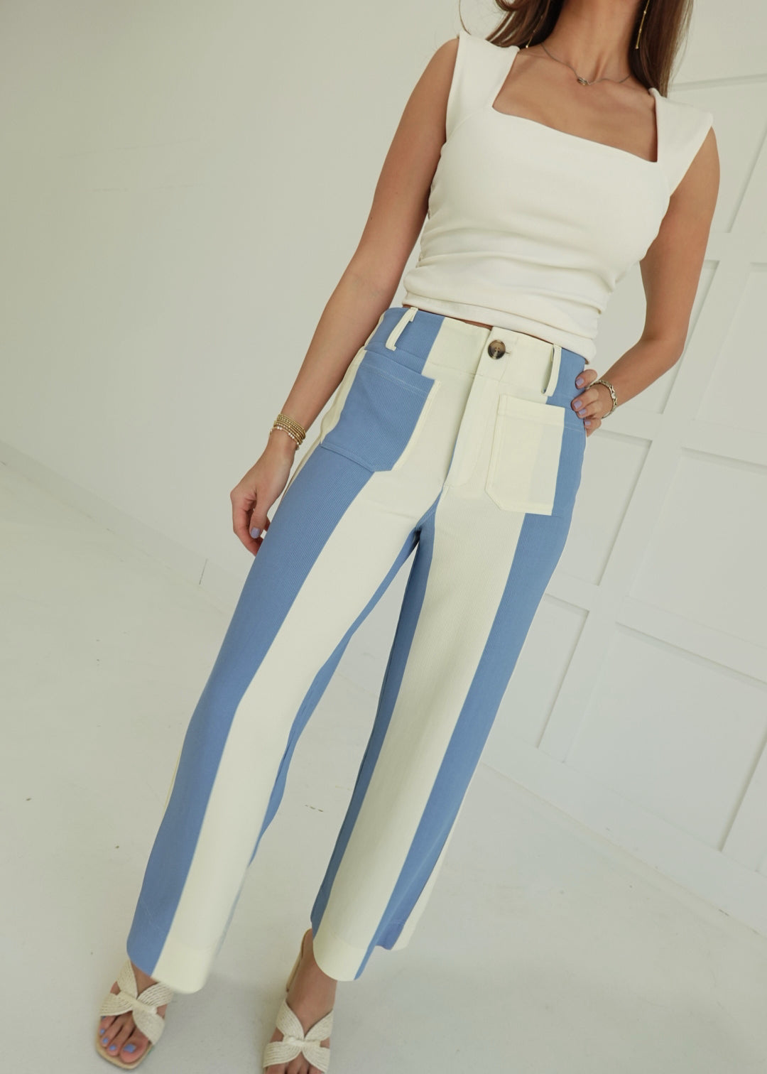 The Ringleader Pants - Blue