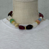 Exaggeated Beaded Necklace