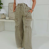 Silo Wide Leg Pants - Mocha