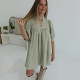 All Occasions Mini Dress - Olive