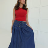 Run-A-Round Maxi Skirt