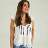 Sweet On Me Top - White
