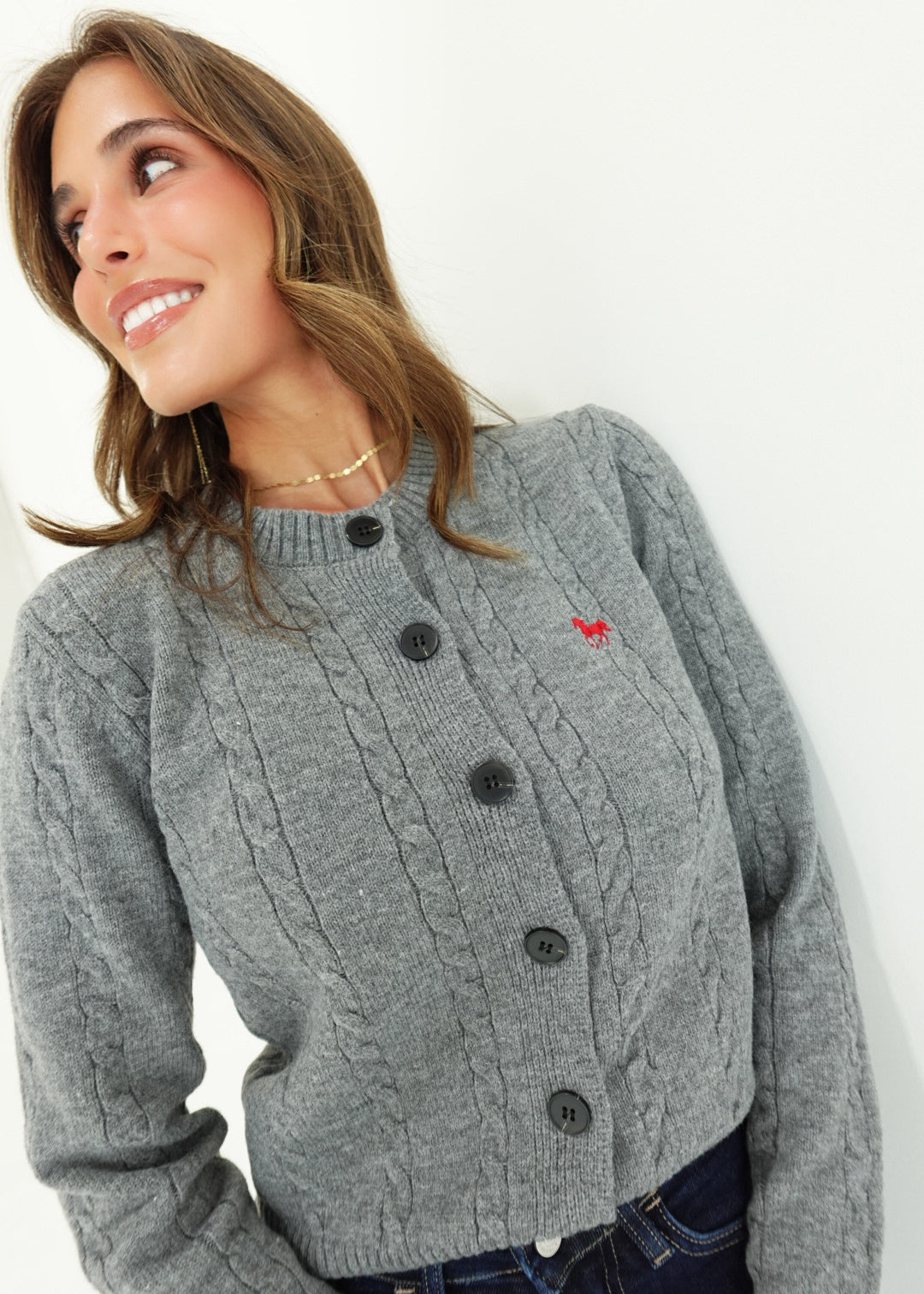 Marco Cardigan - Grey