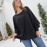 Embracing The Casual Top - Black