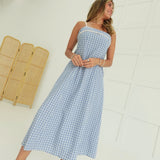 Farah Midi Dress - Chambray
