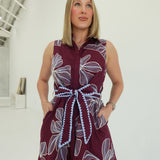 Titus Mini Dress - Wine