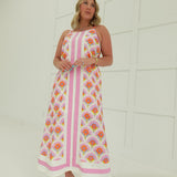 Dippin' Daisy Midi Dress - Pink