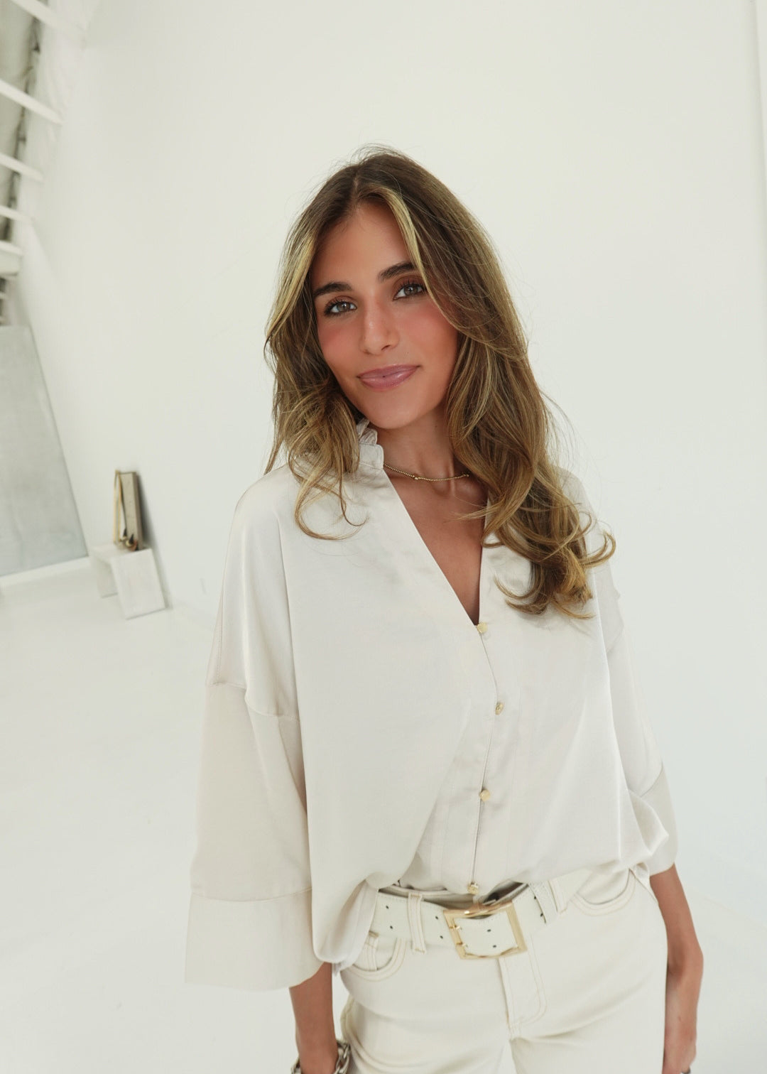 Ellie Blouse - Cream