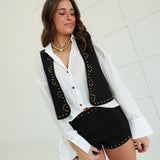 Million $ Studded Set - Black