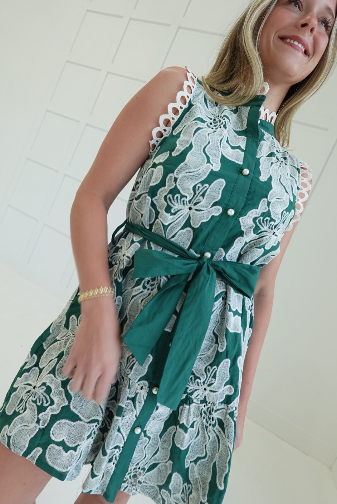 マロニーWest Cut Border Mini Dress S Trendy Mini Dresses for Every Season & Occasion – Magnolia