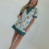 Old Times Sake Mini Dress - Ecru