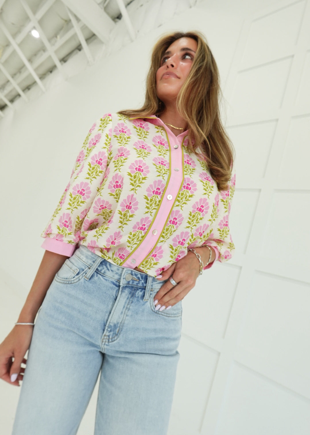 Summer's Bloom Top