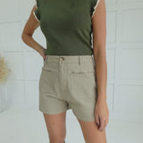 Natalie High Waisted Shorts