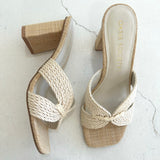 The Isla Raffia Heel