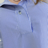 Elevated Country-Side Top - Navy