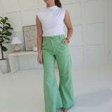 Emerson Flare Pants - Emerald