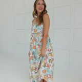 The Reef Midi Dress - Sage