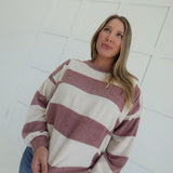 Petra Knit Top - Burgundy
