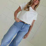 Just a Basic Tee - White