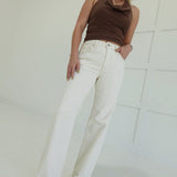 Ivory Tower Straight Jeans