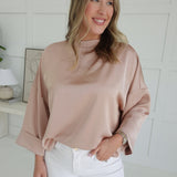 Karmyn Blouse - Blush