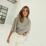 Prudence Cape Shape Top - Mocha