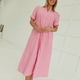 MidWay Midi Dress - Blush Mix