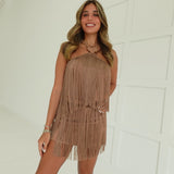 The Fringe Fever Set - Lt Mocha