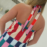 Charity Colorblock Dress