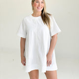 Maureen Mini Dress - White