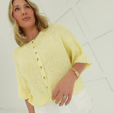Lighter Spring Layer Cardi - Butter Yellow