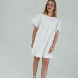 Impeccable Pleated Mini Dress