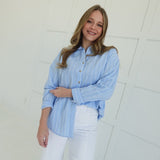 Not Your Man's Button Down - Light Blue