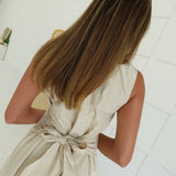 Lisbon Midi Dress - Taupe
