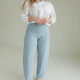 Hip & Profess Trousers - Dusty Blue